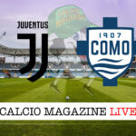 Juventus Como cronaca diretta live risultato in tempo reale