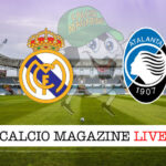 Real Madrid Atalanta cronaca diretta live risultato in tempo reale