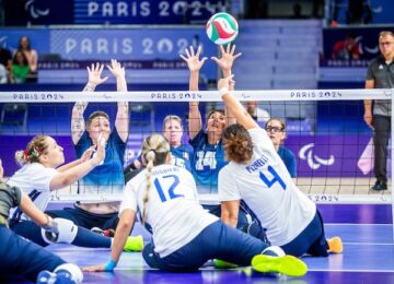 sitting volley italia-francia