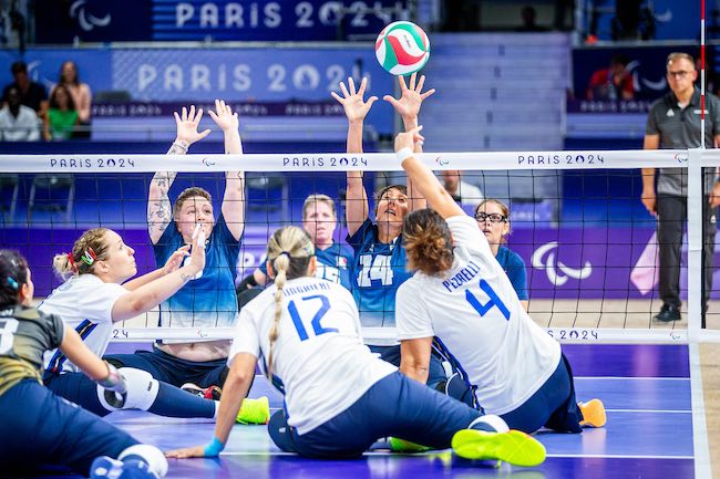 sitting volley italia-francia