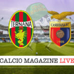 Ternana Casertana cronaca diretta live risultato in tempo reale