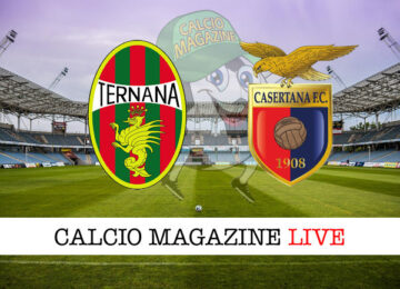 Ternana Casertana cronaca diretta live risultato in tempo reale