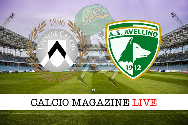 Udinese Avellino cronaca diretta live risultato in tempo reale