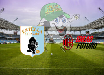 Virtus Entella Milan Futuro cronaca diretta live risultato in tempo reale