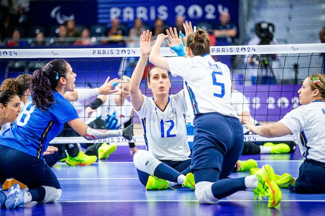 italia slovenia sitting volley