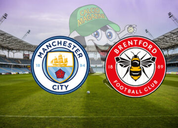 Manchester City Brentford cronaca diretta live risultato in tempo reale