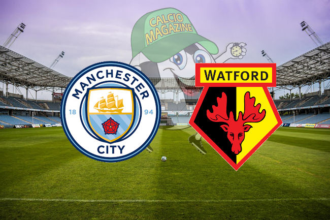 Manchester City Watford cronaca diretta live risultato in tempo reale