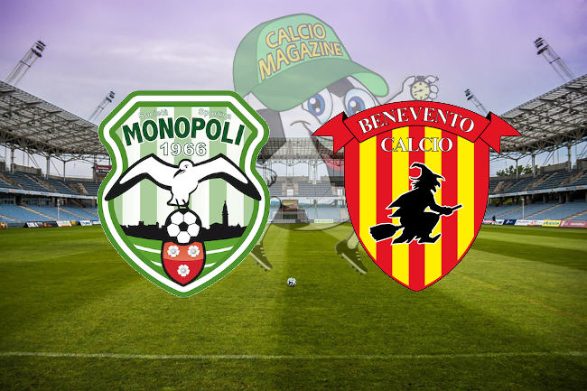 Benevento Monopoli cronaca diretta live risultato in tempo reale