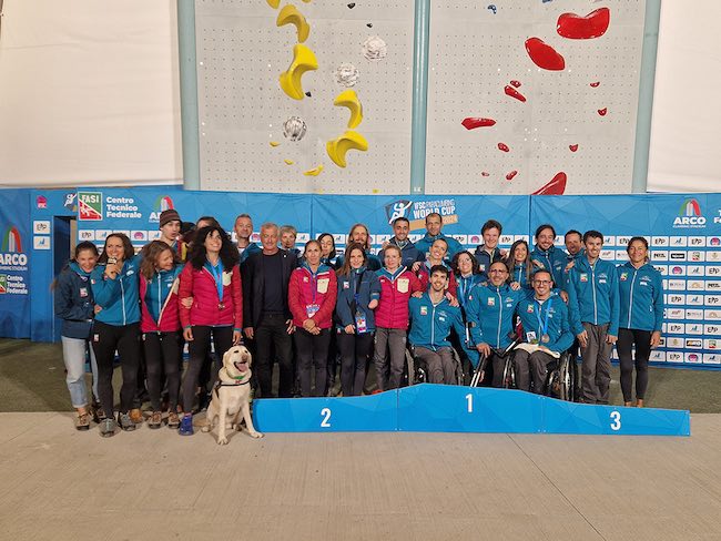 nazionale italiana para climbing