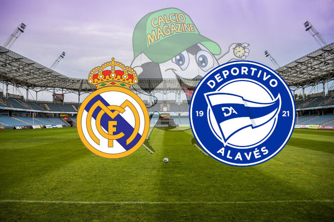 Real Madrid Alaves cronaca diretta live risultato in tempo reale