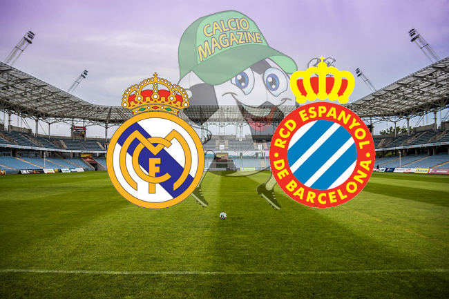 Real Madrid Espanyol cronaca diretta live risultato in tempo reale