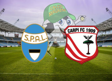 SPAL Carpi cronaca diretta live risultato in tempo reale