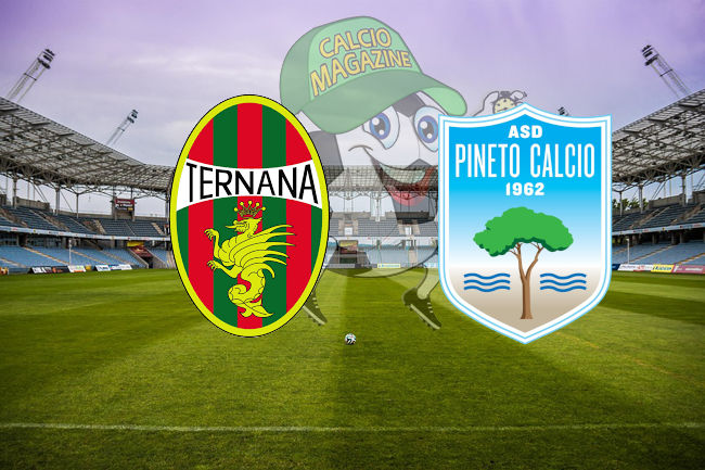 Ternana Pineto cronaca diretta live risultato in tempo reale