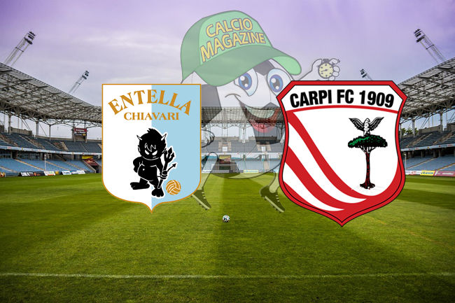 Virtus Entella Carpi cronaca diretta live risultato in tempo reale