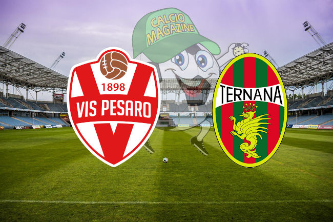 Vis Pesaro Ternana cronaca diretta live risultato in tempo reale