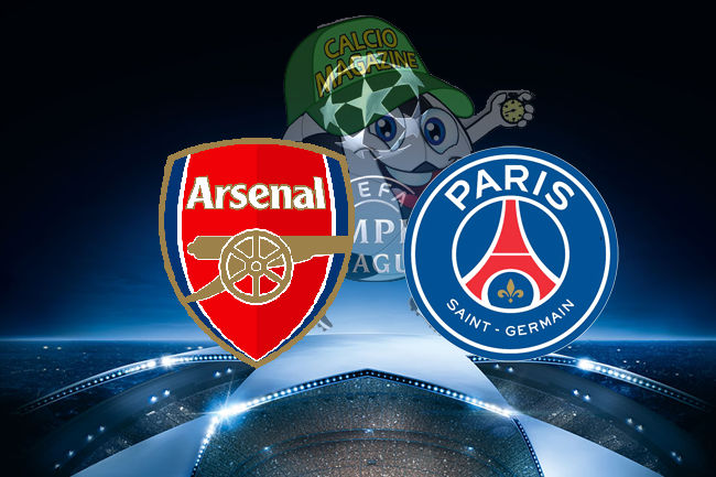 Arsenal PSG cronaca diretta live risultato in tempo reale