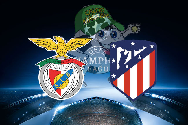 Benfica Atletico Madrid cronaca diretta live risultato in tempo reale