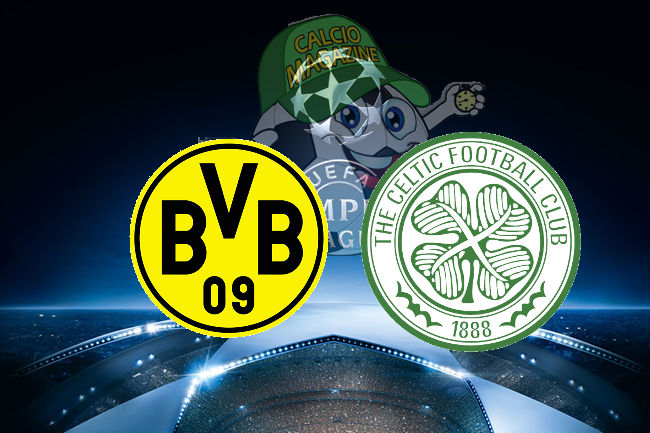 Borussia Dortmund Celtic cronaca diretta live risultato in tempo reale