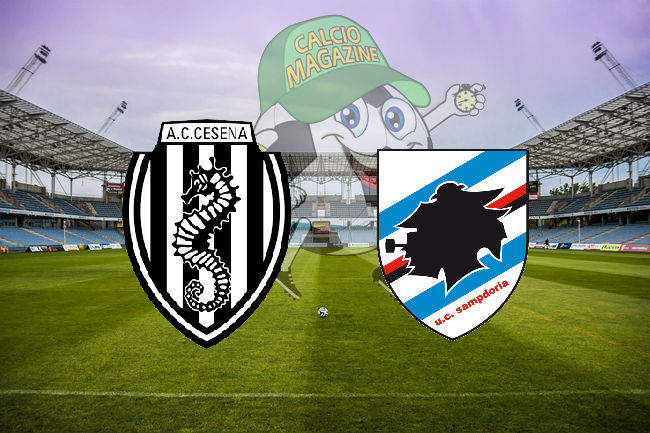 Cesena Sampdoria cronaca diretta live risultato in tempo reale