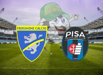 Frosinone Pisa cronaca diretta live risultato tempo reale