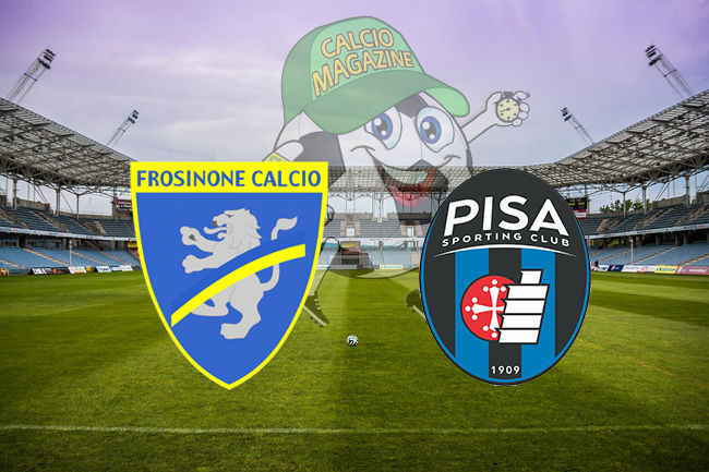 Frosinone Pisa cronaca diretta live risultato tempo reale