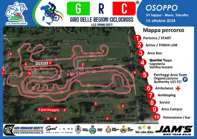 giro delle regioni ciclocross osoppo