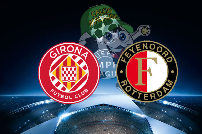 Girona Feyenoord cronaca diretta live risultato in tempo reale