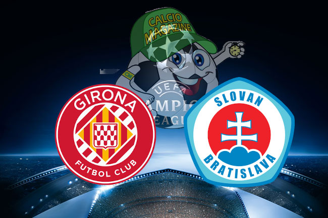 Girona Slovan Bratislava cronaca diretta live risultato in tempo reale