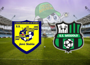 Juve Stabia Sassuolo cronaca diretta live risultato in tempo reale