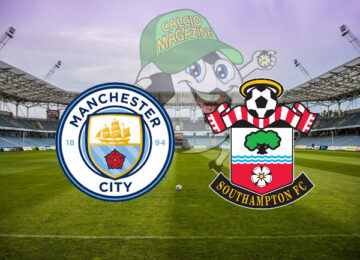 Manchester City Southampton cronaca diretta live risultato tempo reale