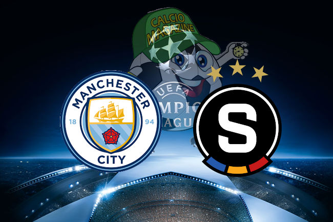 Manchester City Sparta Praga cronaca diretta live risultato in tempo reale