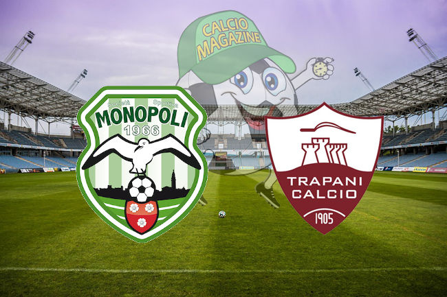 Monopoli Trapani cronaca diretta live risultato tempo reale