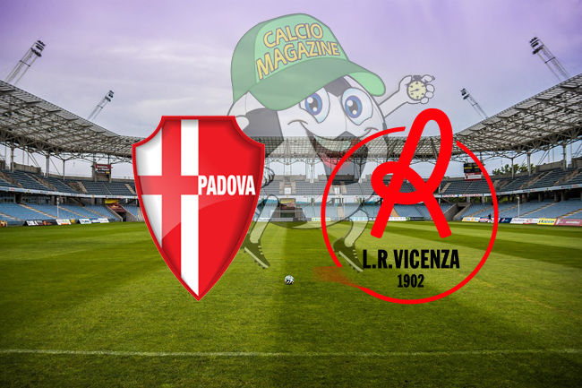 Padova Vicenza cronaca diretta live e risultato in tempo reale