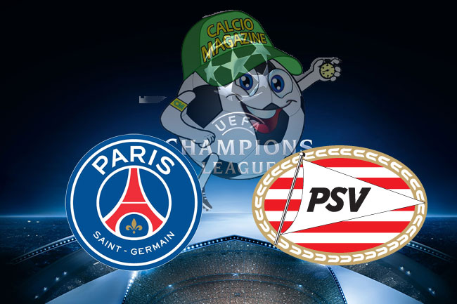 PSG PSV cronaca diretta live risultato in tempo reale