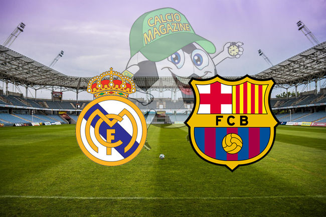 Real Madrid Barcellona cronaca diretta live risultato tempo reale