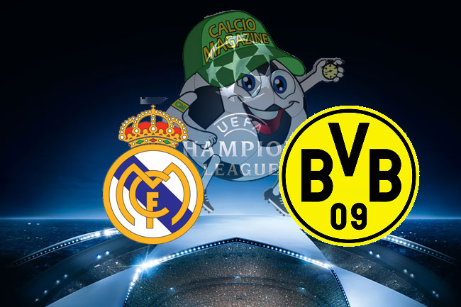 Real Madrid Borussia Dortmund cronaca diretta live risultato in tempo reale