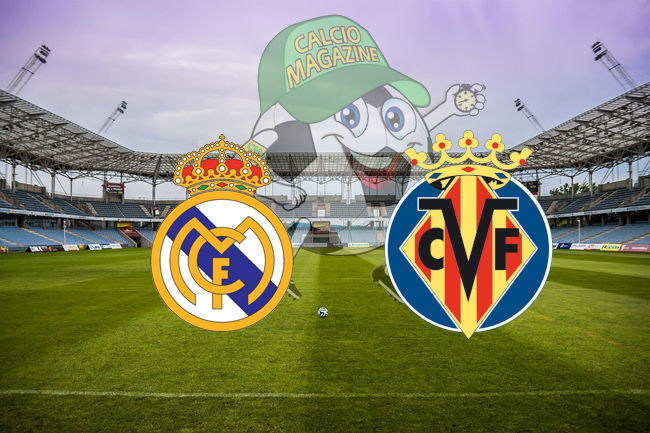 Real Madrid Villarreal cronaca diretta live risultato in tempo reale