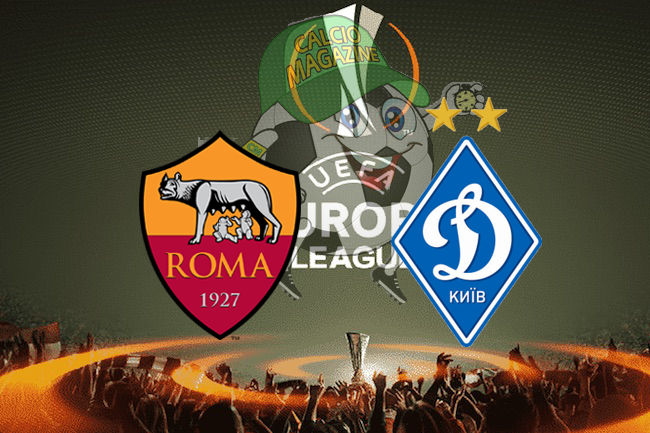 Roma Dinamo Kiev cronaca diretta live risultato in tempo reale