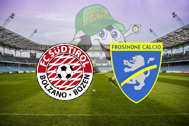 Sudtirol Frosinone cronaca diretta live risultato in tempo reale