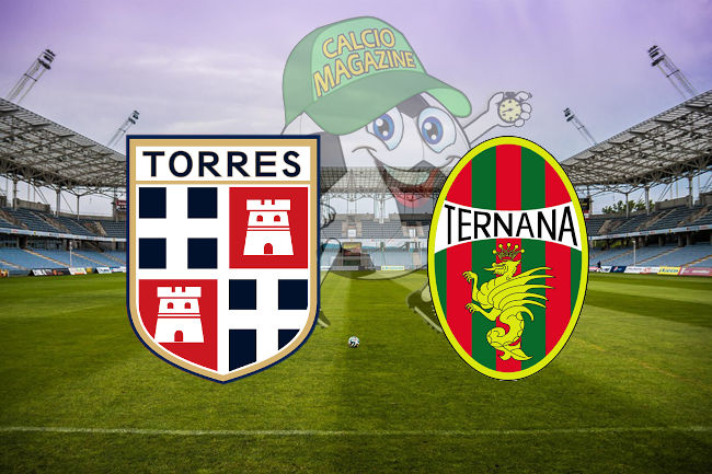 Torres Ternana cronaca diretta live risultato in tempo reale