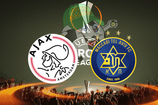 Ajax Maccabi Tel Aviv cronaca diretta live risultato in tempo reale