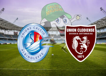 AlbinoLeffe Union Clodiense cronaca diretta live risultato in tempo reale