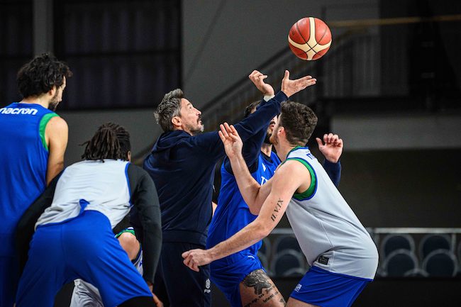 allenamento italia basket