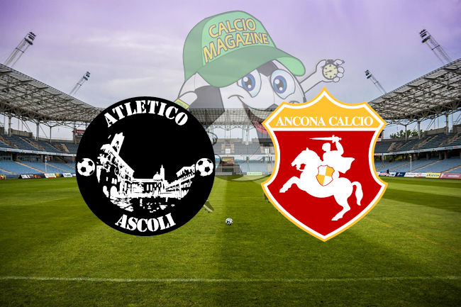 Atletico Ascoli Ancona cronaca diretta live risultato in tempo reale