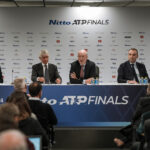 Nitto ATP Finals 2024 | Press conference Angelo Binaghi, ⁠Andrea Abodi, Alberto Cirio, ⁠Stefano Lo Russo | Turin (ITA), Inalpi Arena, 17.11.2024 | Foto: Francesca Grana/FITP