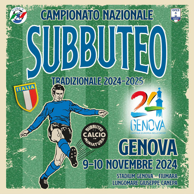 campionato nazionale subbuteo genova 2024