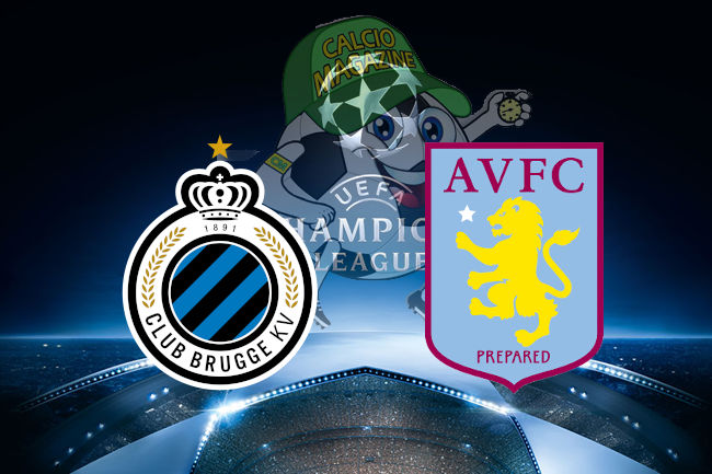 Club Brugge Aston Villa cronaca diretta live risultato in tempo reale