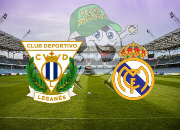 Leganes Real Madrid cronaca diretta live risultato in tempo reale