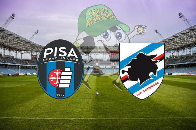 Pisa Sampdoria cronaca diretta live risultato in tempo reale