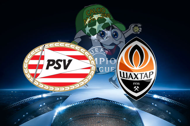 PSV Shakhtar cronaca diretta live risultato in tempo reale